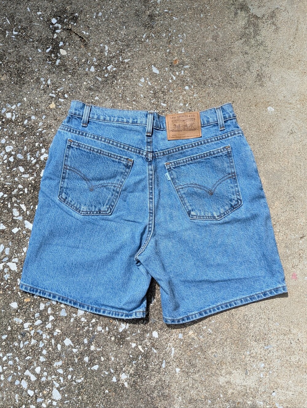 Levi's 950 Vintage High Waist Denim Shorts